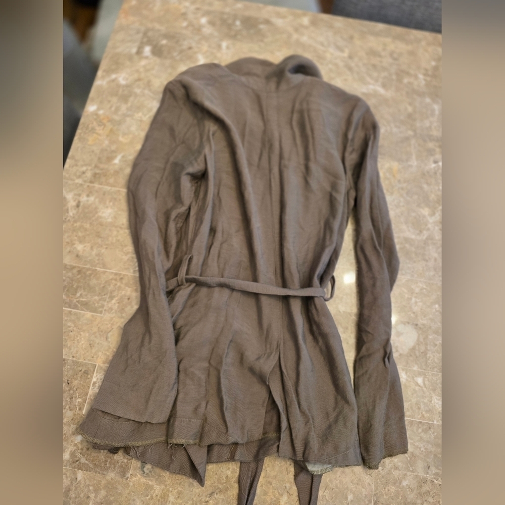 BCBGeneration Sz S Zip Up Belted Jacket - Picture 5 of 5